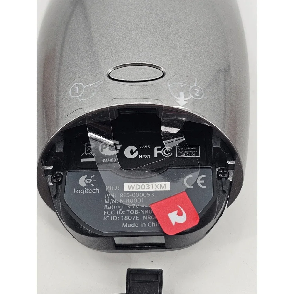 Logitech Harmony 900 Remote Control‎ Battery  No charger